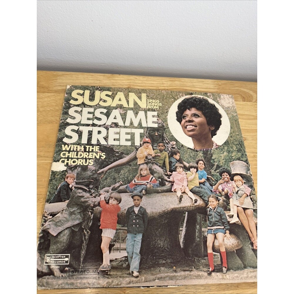 Susan From Sesame Street Sings Songs With Children’s Chorus LP Vinyl Record